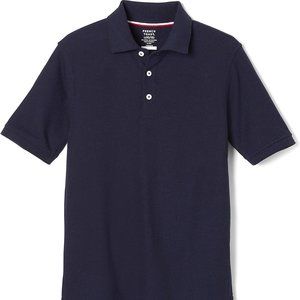 New 2X French Toast Pique Polo Navy Size 6/7